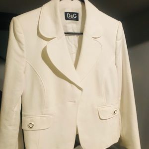 Dolce & Gabbana White suit